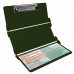 WhiteCoat Clipboard® Trifold - Army Green Physical Therapy Edition
